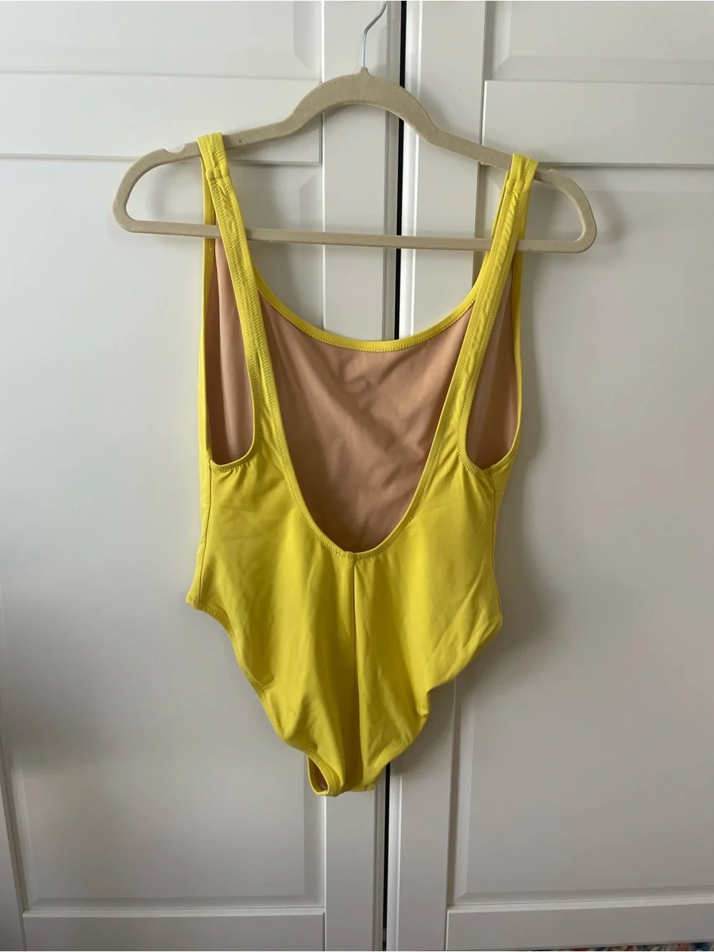 J. Crew Yellow One-piece Swimsuit